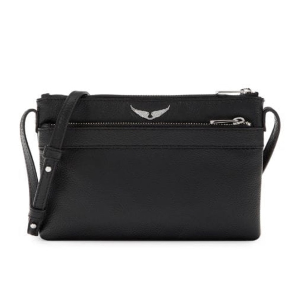 NWT Zadig & Voltaire Stella black crossbody bag
